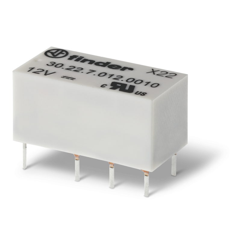 Subminiature DIL relay 2A 12VDC Finder 30.22.7.012.0020