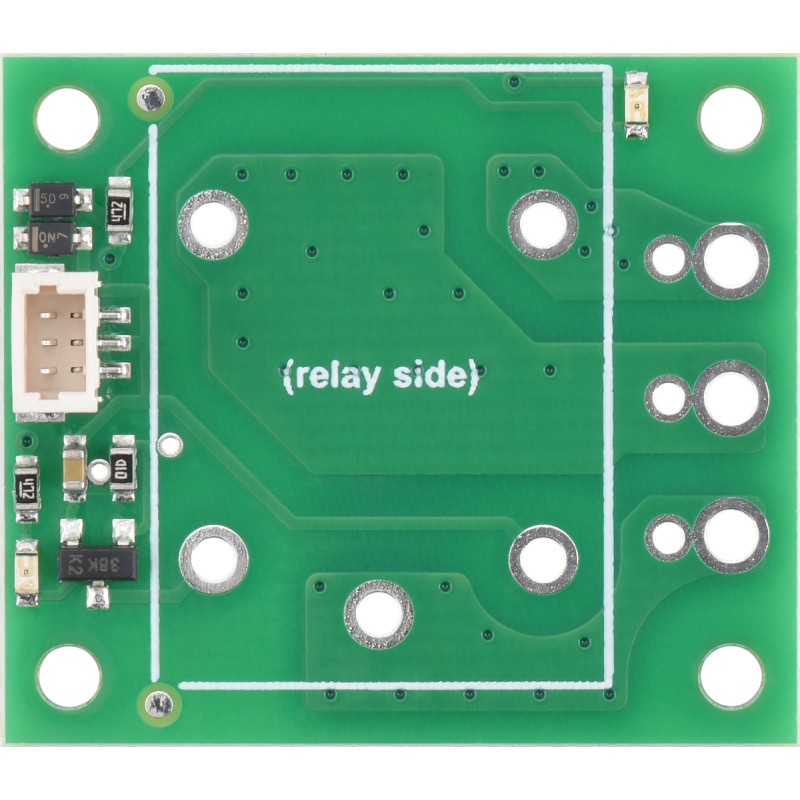 Basic SPDT Relay Carrier - board with connector for SPDT relay - Kamami ...