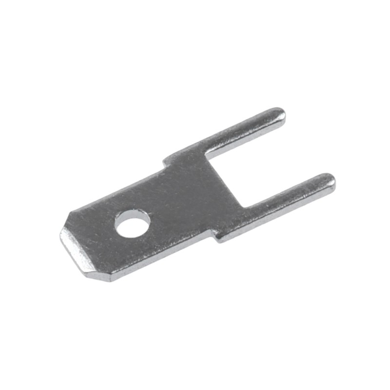 4.8 mm THT connector, 0.8 mm PCB solder terminal, 50 pcs.