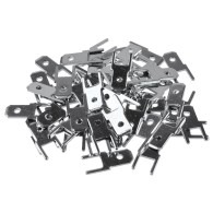 4.8 mm THT connector, 0.8 mm PCB solder terminal, 50 pcs.