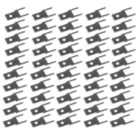 4.8 mm THT connector, 0.8 mm PCB solder terminal, 50 pcs.