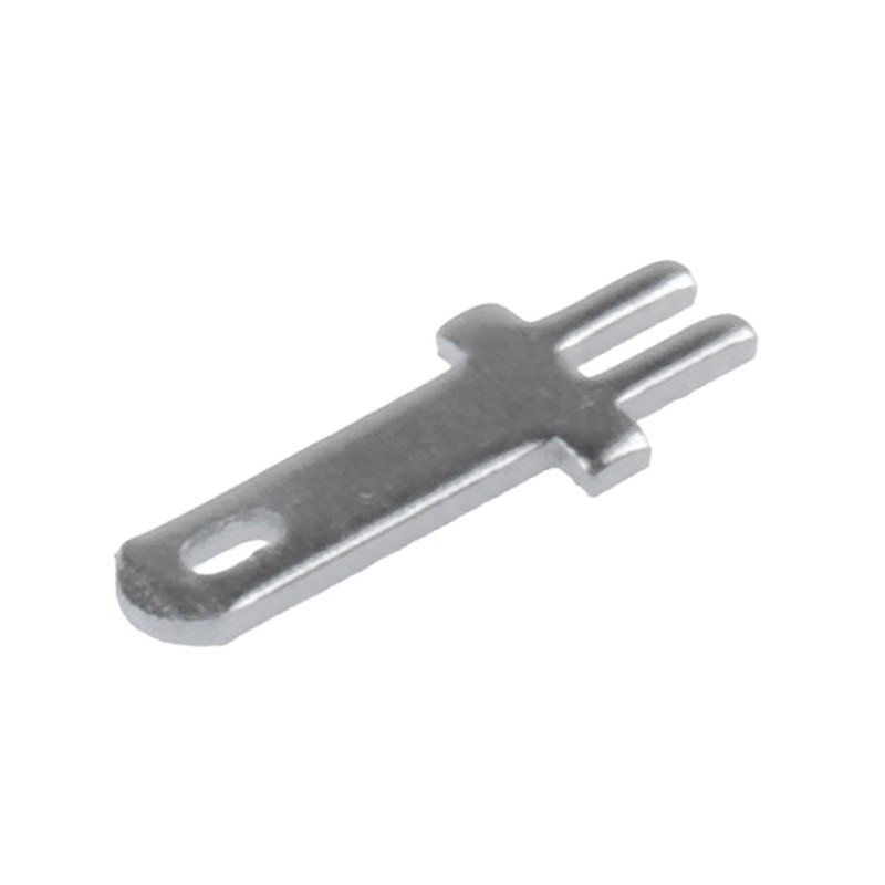 2.8 mm THT connector, 0.8 mm PCB solder terminal, 50 pcs.