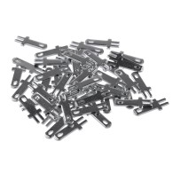 2.8 mm THT connector, 0.8 mm PCB solder terminal, 50 pcs.