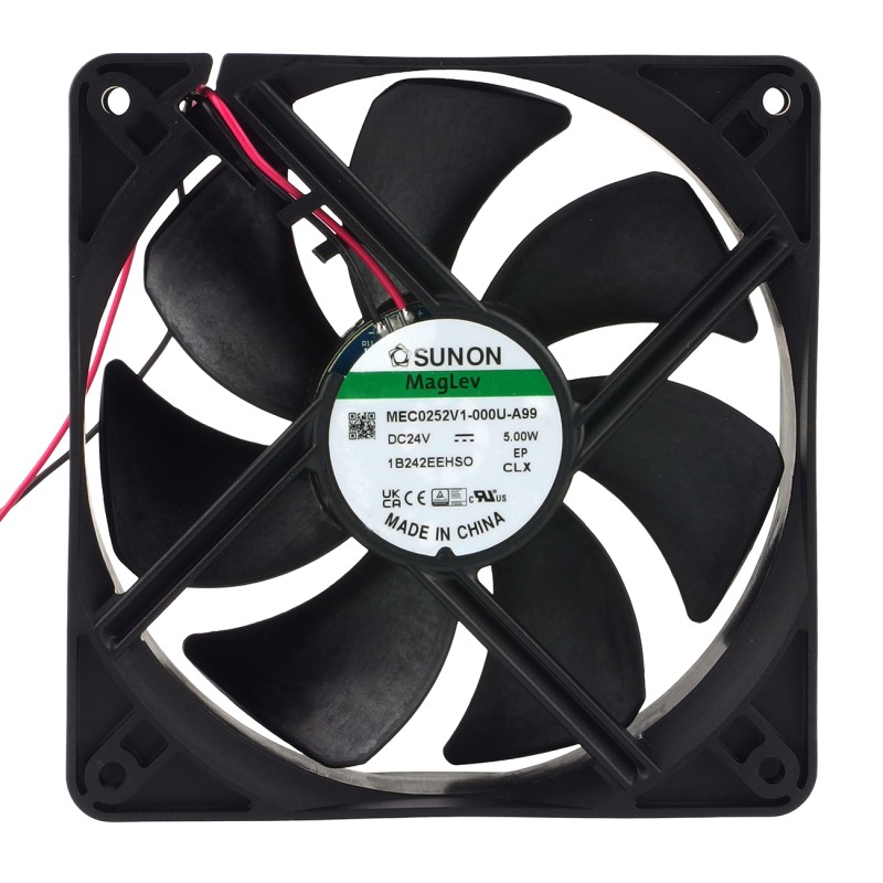 Sunon MEC0252V1-000U-A99 – Axial fan 120×120×25 mm 24 V DC