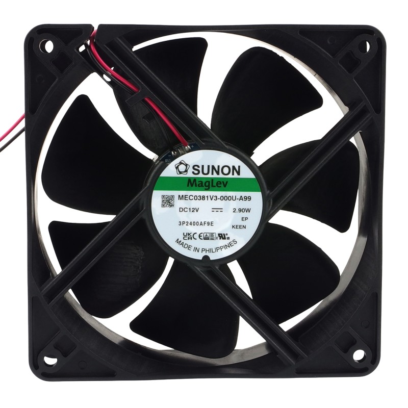 Sunon MEC0381V3-000U-A99 – Wentylator osiowy 120×120×38 mm 12 V DC