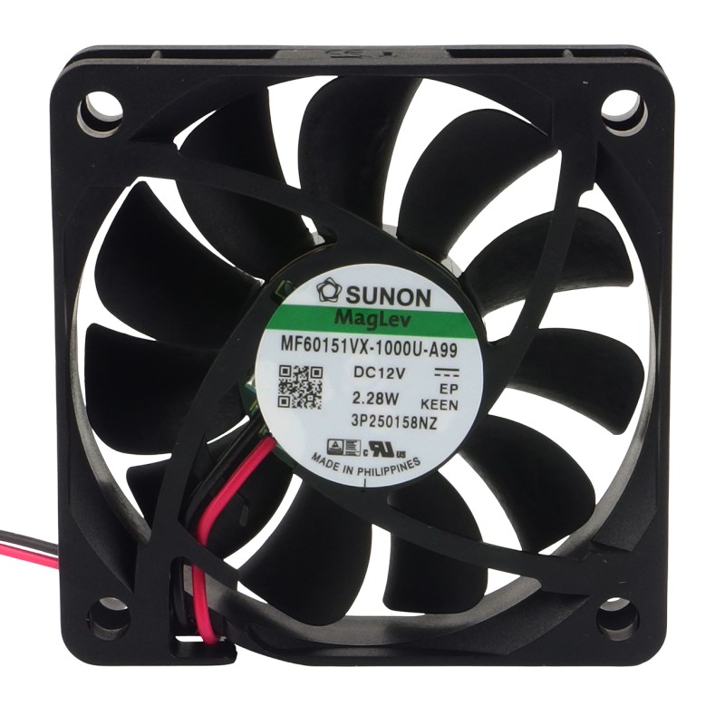 Sunon MF60151VX-1000U-A99 – Wentylator osiowy 60×60×15 mm 12 V DC