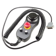 6-Axis CNC MPG Pendant Handwheel 100 Pulses 5 V with Emergency Stop