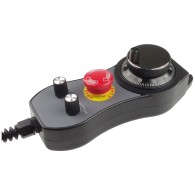6-Axis CNC MPG Pendant Handwheel 100 Pulses 5 V with Emergency Stop