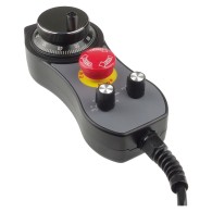 6-Axis CNC MPG Pendant Handwheel 100 Pulses 5 V with Emergency Stop