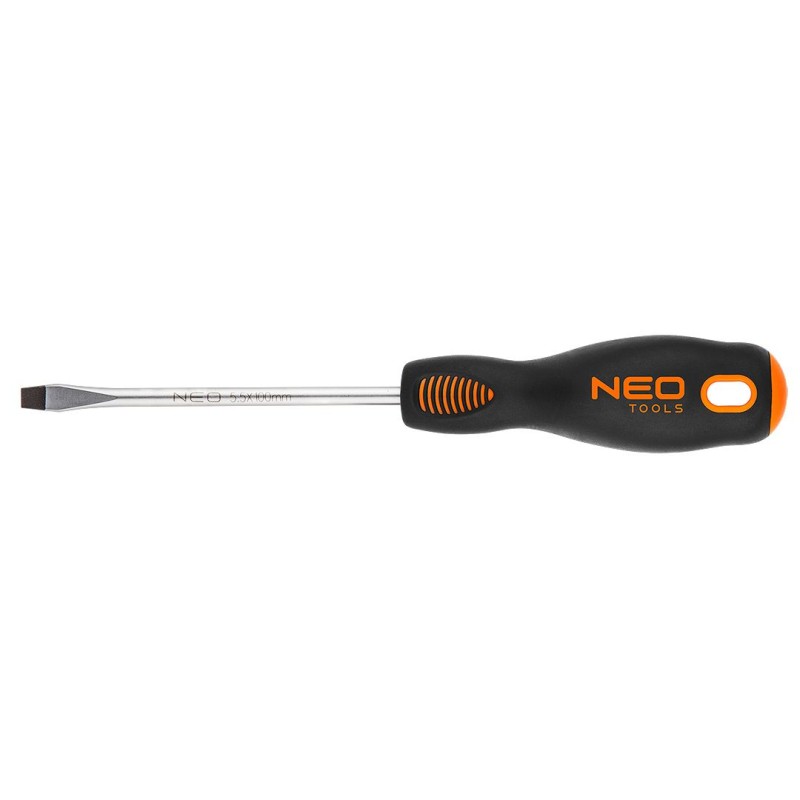Flat screwdriver 5.5 x 100 mm, S2 steel – Neo Tools 04-013