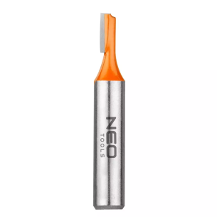 Single-flute end mill 3.96 x 11 mm, 8 mm shank, TCT – Neo Tools 56-201