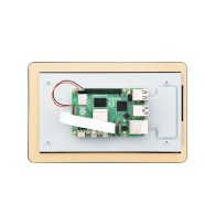 Wyświetlacz dotykowy 7" DSI, 720×1280, IPS z białą obudową - Waveshare 32349