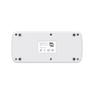 Control panel MK10 with AI and LCD displays, 10 × 0.85", 2.01" screen, Linux + QMK, white – Waveshare 32328