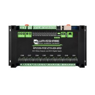 Przemysłowy moduł 8 przekaźników + 8 wejść cyfrowych, Ethernet z PoE, RS485 - Waveshare 32451