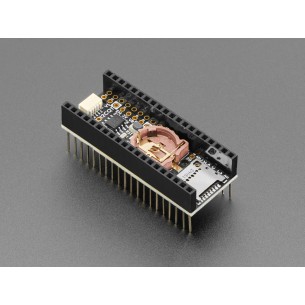 PiCowbell Adalogger - logger danych dla Raspberry Pi Pico (zmontowany)