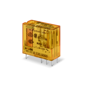 Przekaźnik elektromagnetyczny DPDT, 48V AC, 8A / 250V AC, Finder 40.52.8.048.0000