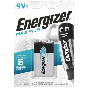 Energizer Max Plus 6LR61 9V alkaline battery – 1 piece (blister)