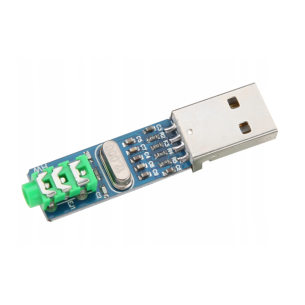 Karta dźwiękowa USB DAC Mini PCM2704 – 5 V, analogowe wyjście słuchawkowe