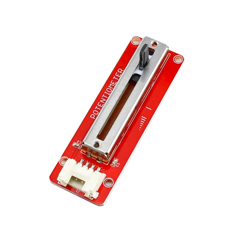 Crowtail-Linear Potentiometer-V2.0 – potencjometr suwakowy 10 kΩ, długość przesuwu 30 mm, wyjście analogowe