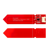 Crowtail-Capacitive Moisture V2.0 – capacitive soil-moisture sensor, 3.3–5 V, corrosion-resistant, 102 mm