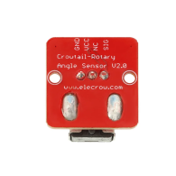 Crowtail-Rotary Angle Sensor 2.0 – czujnik kąta obrotu, potencjometr 10 kΩ, 300°, wyjście analogowe, 5 V