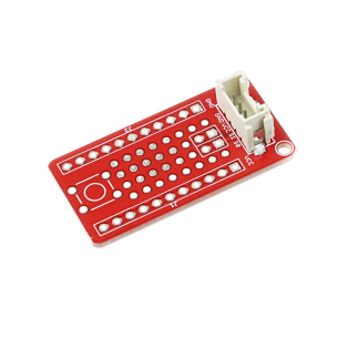 Crowtail-Protoboard 2.0 – płytka prototypowa z interfejsem Crowtail, raster 2,54 mm, 4 linie sygnałowe, 40×20 mm