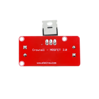Crowtail-MOSFET 2.0 – moduł przełączający z MOSFET IRF9540N, 5–50 V DC, sterowanie 5 V, złącza śrubowe