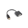 ADAPTER DISPLAYPORT(M) 1.2->DVI-I(F)(24+5) DUAL LINK LANBERG