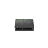 Front view – 5 Ethernet ports