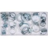 Worm-drive clamps for pipes and hoses, 26 pcs assorted sizes – YATO YT-06782