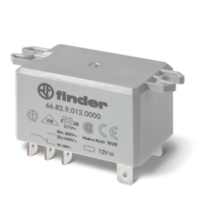 Power relay 2P 30 A 230 V AC – Finder 66.82.8.230.4300