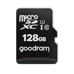 GoodRam M1AA microSDXC 128 GB – U1 memory card, 100 MB/s, Class 10, with SD adapter