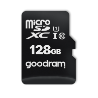 GoodRam M1AA microSDXC 128 GB – U1 memory card, 100 MB/s, Class 10, with SD adapter