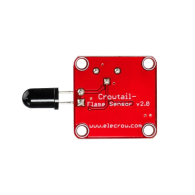 Crowtail – Flame Sensor 2.0 – flame sensor with YG1006 phototransistor, 760–1100 nm, 5 V