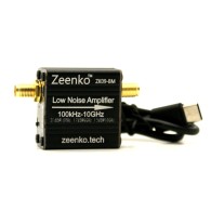 Wzmacniacz niskoszumowy RF 100 kHz – 10 GHz ZK09-BM Zeenko BM Series, zasilanie bateryjne
