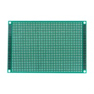 Universal double-sided prototyping PCB 80 × 120 mm, 1260 holes