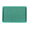 Uniwersalna płytka prototypowa PCB dwustronna 80 × 120 mm, 1260 otworów