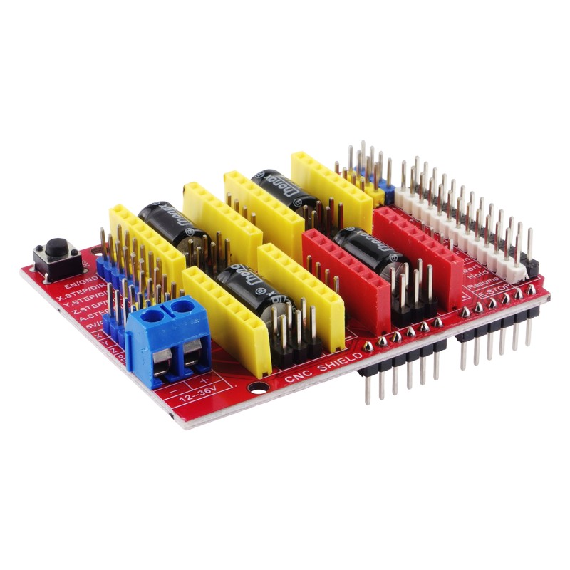 Stepper motor driver with current control, for 3D printers and CNC