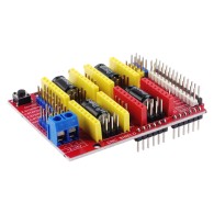 Stepper motor driver with current control, for 3D printers and CNC