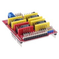 Stepper motor driver with current control, for 3D printers and CNC