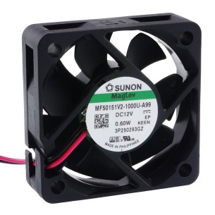 DC axial fan 0,54W 50x50x15 mm