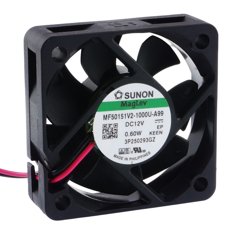 DC axial fan 0,54W 50x50x15 mm