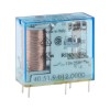 Electromagnetic relay SPDT, 12VDC, 10A/250VAC, Finder 40.51.9.012.000