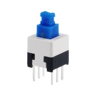 Przycisk bistabilny MSW0136 7×7×12 mm 6-pin DPDT 30 szt.
