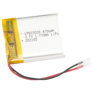 AKYGA LP603030 3.7V 470mAh lithium-polymer battery