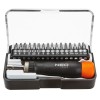 Końcówki wkrętakowe precyzyjne z uchwytem, zestaw 17 szt. - NEO Tools 04-228