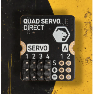 Quad Servo Module Direct - 4-channel servo controller for Yukon without converter