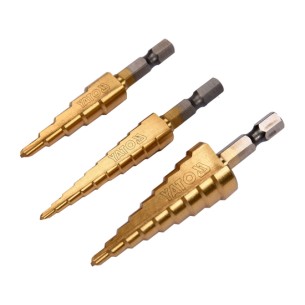 HSS Step Drill Bit Set 4–38 mm – YT‑44731