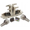 RJ45 set – top view, components disassembled