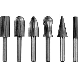 Zestaw frezów HSS do metalu 6mm trzpień - YT‑61711